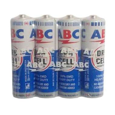 Baterai ABC AA Biru [4 butir baterai / 1 pack]