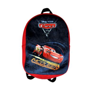 Disney Lightning McQueen Backpack Anak - Black Formula Red