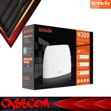 Tenda 4G03 3G/4G N300 Wi-Fi 4G LTE Router
