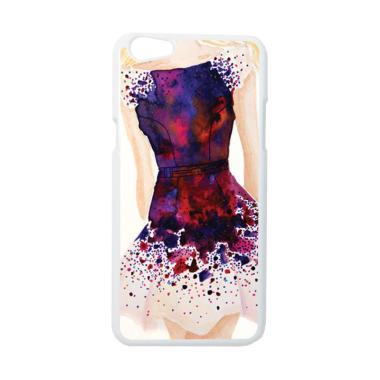 HEAVENCASE Motif Girl Cewe Cewek 15 Hardcase Casing for OPPO F3 - Putih