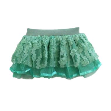 B2W2 Kids Wear Tutu Lace Pendek Rok Anak Perempuan - Green