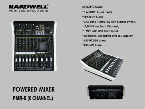 Power mixer hardwell PMR 6 original Hardwell Pmr 6