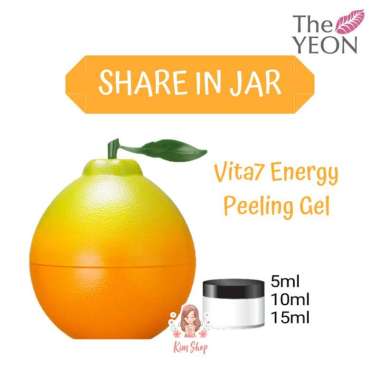 KIM SHOP - SHARE The YEON Vita 7 Energy Peeling Gel Ukuran 10ML