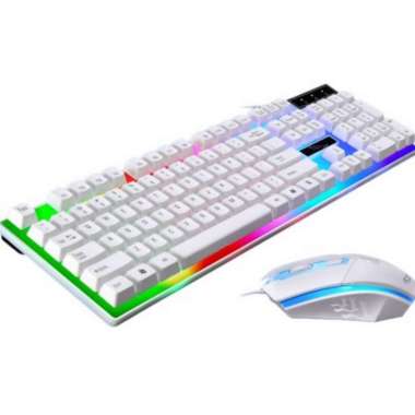 G 21 Keyboard + Mouse Gaming LED Backlight Model Kabel USB / KEYBOARD GAMING + MOUSE GAMING USB COMB