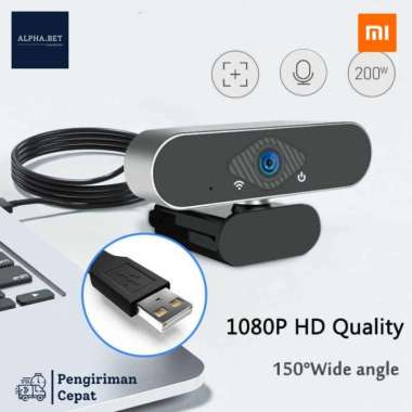 Xiaomi Xiaovv USB Cam Webcam 1080p Termurah hitam