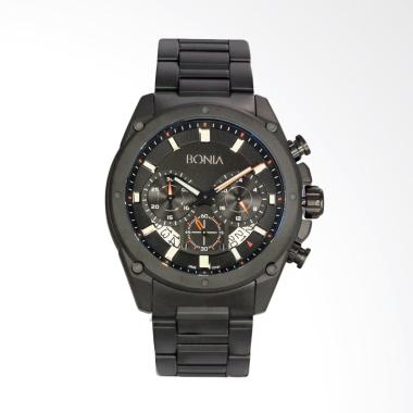Bonia Jam Tangan Pria - Black Orange B10161-1722C