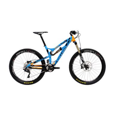 Patrol 671 2015 Sepeda Gunung - Medium Cyan [Blk-Mango-Bk]
