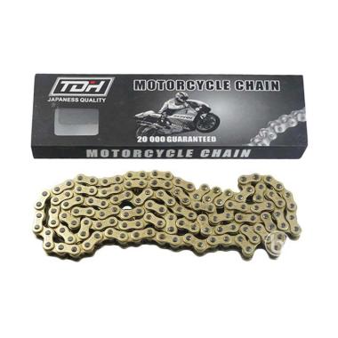 TDH Racing 428-128 Rantai Motor for Jupiter Z - Gold