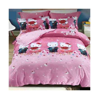 Melia Bedsheet S-0231 Sutra Organic Set Sprei - Pink