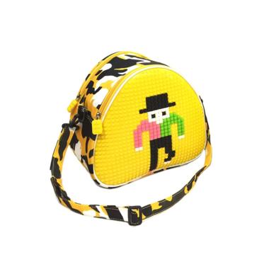 Powa 333 Lego Pixel Pixel 3 in 1 Tas Ransel Anak - Yellow
