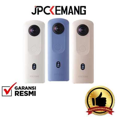JPC KEMANG Ricoh THETA SC2 Ricoh Theta SC 2 4K 360 Spherical Camera GARANSI RESMI Beige