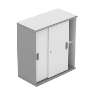 Ivaro UST 1432-1482 Uno Lemari Arsip Sliding Door (Knock Down)