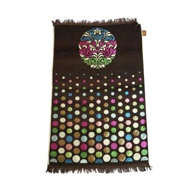Arbain Polkadot Sajadah - Coklat