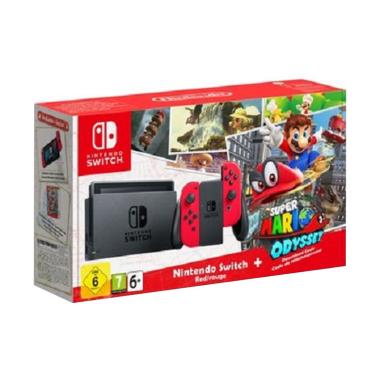 Weekend Deal - Nintendo Switch Super Mario Odyssey Bundle Game Console