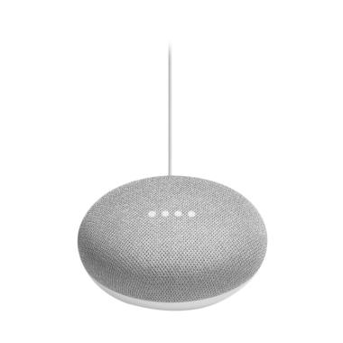 Google Home Mini Smart Speaker - Chalk