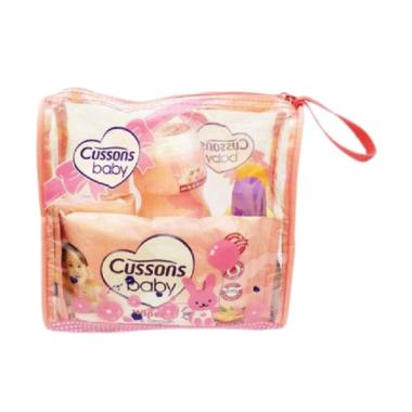 Cussons Medium Bag Daily Care Set for Baby - Pink