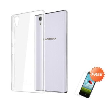 OEM Crystal Hardcase Casing for Lenovo P70 - Clear + Free Tempered Glass