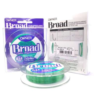 Senar Pancing Owner Broad 0,14 mm Nylon Monofilament BA01302