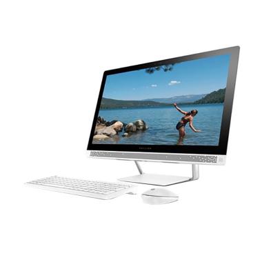 HP Pav 24-B213D AIO Desktop PC - Stone Grey Stone Grey