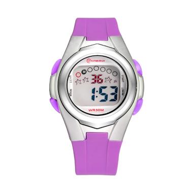 MINGRUI WT0180P Children Fashion Sp ... Watch Jam Tangan - Purple