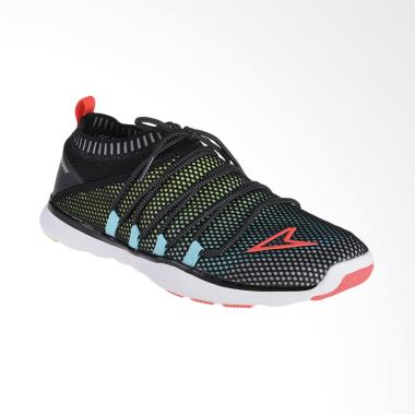 Power Kinetic Voltage Sneaker Sepatu Pria - Black Green [8289264]