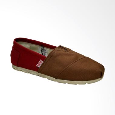 Wakai WAK-CW017BG-HAME Sepatu Unisex - Maroon Brown