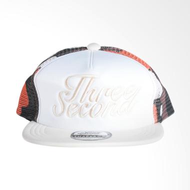 3SECOND 0311 Men Hat - White