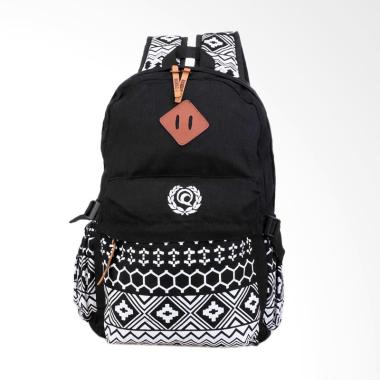Raindoz Bag Backpack Ransel Kasual Tas Punggung Pria - Hitam