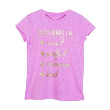 Millenia PLT 01 Dad Thinks T-Shirt Anak Perempuan