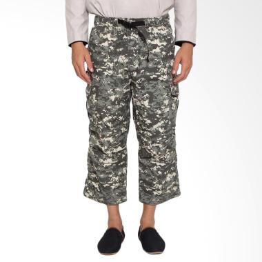 Zayidan Sirwal Loreng Army Celana Muslim Pria - Digital Abu