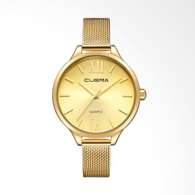 Cuena 6641J Top Luxury Fashion Quar ... Jam Tangan Wanita - Gold