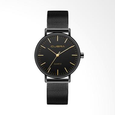 Cuena 6645A-J Top Luxury Fashion La ... f Jam Tangan - Black Gold