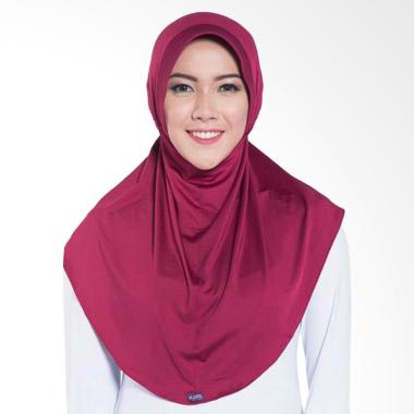 Elzatta Zaria Sahara NR Jilbab Instant - Maroon 122 Elzatta Zaria Sahara NR Jilbab Instant - Maroon 122