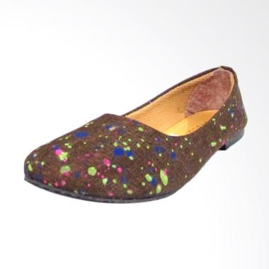 Develope 009 Sepatu Slip On Wanita - Chocolate