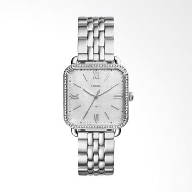 Fossil Micah ES4268 Stainless Steel Bracelet Jam Tangan Wanita - Silver