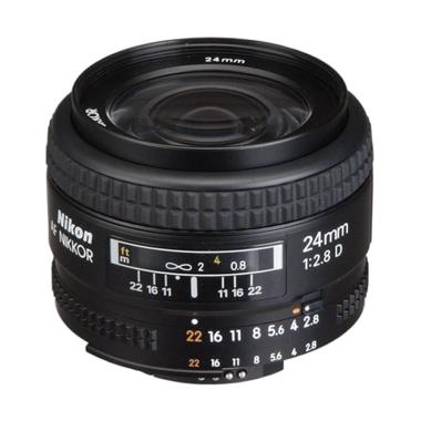 Nikon AF Nikkor 24mm f/2.8D Lensa Kamera
