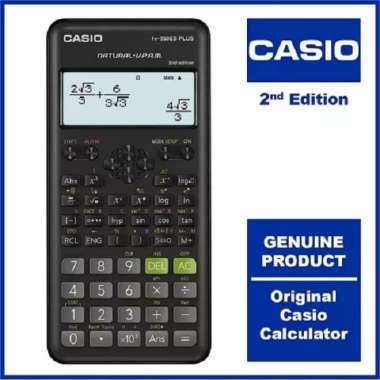 CASIO FX-350ES Plus Kalkulator Scientific Hitam