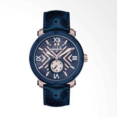 Condotti Jam Tangan Pria - Violet Royal Blue [CN1047-BL04-L04] Violet/Royal Blue