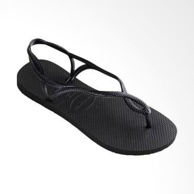 Havaianas Luna 0090 Sandal Flip Flop Wanita - Black