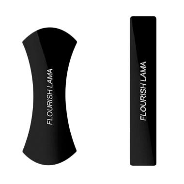 Fixate Flourish Lama Nano Rubber Gel Pads Holder - Hitam [2 pcs]--- Black