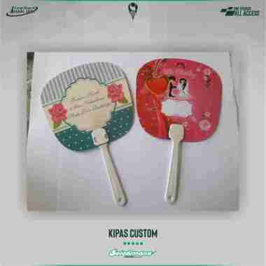 KIPAS TANGAN PROMOSI SOUVENIR MERCHANDHISE CUSTOM FOTO - SOLDIMPRO