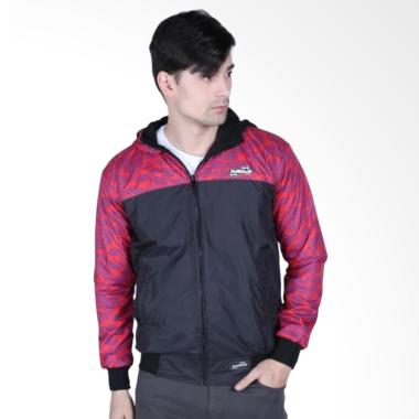 Refill Stuff RS Jaket Bolak Balik - Merah Hitam
