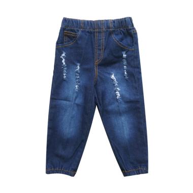 MacBear Kids Jeans Joger Boy Celana Anak - Dark Denim