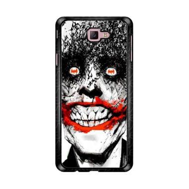 Flazzstore Creepy Smile Face Joker Z0981 Custom Casing for Samsung Galaxy J7 Prime