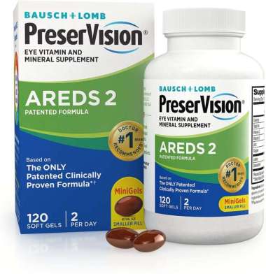 Bausch+Lomb PreserVision Eye Vitamin AREDS 2 Formula