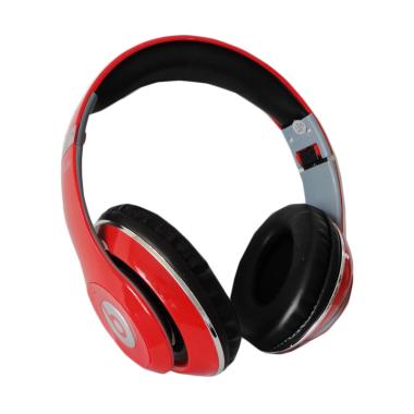 Monster TM-010 Beats by dr.dre Blue ... Wireless Headset - Merah