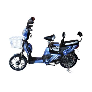 Langtu New Shanghai Type Sepeda Listrik - Blue