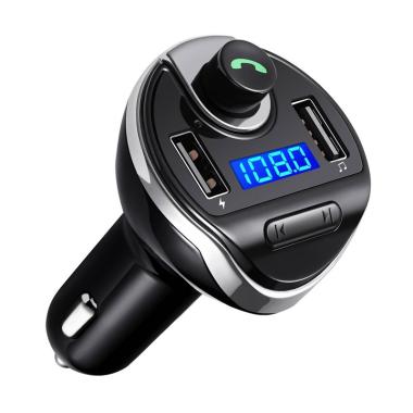 TOKUNIKU T20 Multifunction Car Bluetooth Receiver [Bluetooth V3.0/ Charger 5 V 3.1A/ Handsfree/ FM T