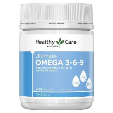 Healthy Care Ultimate Omega 3-6-9 Suplemen [200 Capsules]