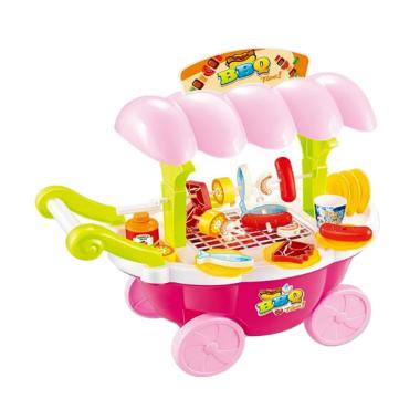 TIMMY BBQ Cart Playset Mainan Anak Perempuan
